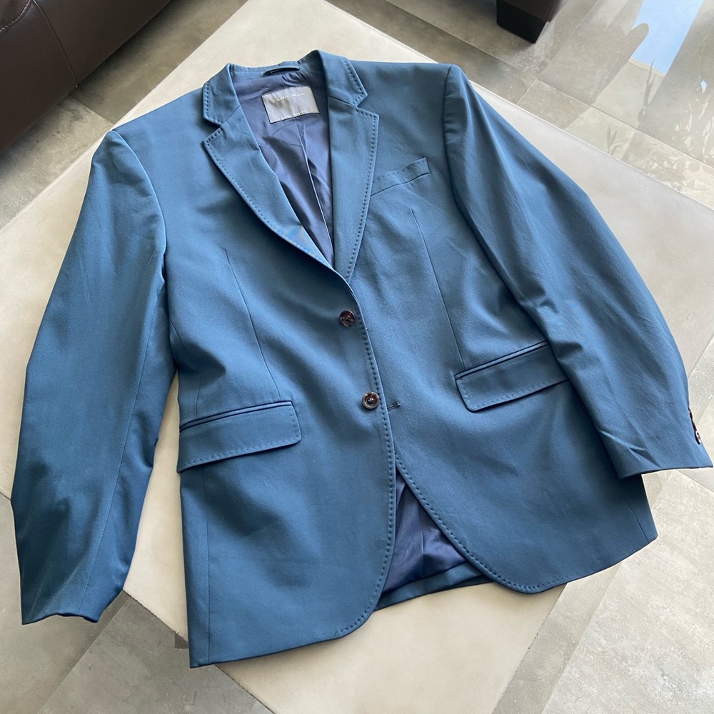 Zara Blue Blazer 38S